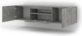 AURA TV Szekrény 150 cm Beton Színben