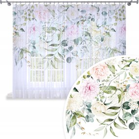 Függöny Kész 400x150 Fátyol Festett Béka Mintás 123