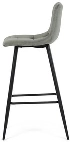 Zöld Szövet Bárszék. AUB-X7015 GRN2