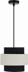Benta függőlámpa fekete 1x40w e27 lámpabúra fekete