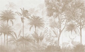 Design fotótapéta falra Flizelin Trópusi tájkép 416x254 Ragasztó