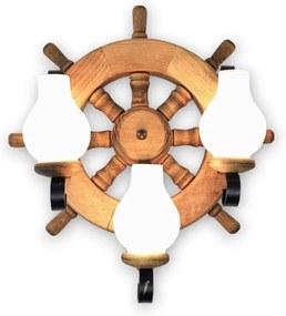 Brilagi - Fali lámpa TIMONA 3xE14/40W/230V bükkfa