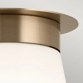 Kichler KL-ALBERS-F-T-CPZ mennyezeti lámpatest ALBERS 1xE27/40W/230V, átm. 21,6 cm, bronzszínű