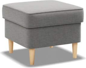 Uszak lábtartó, fonott, szürke