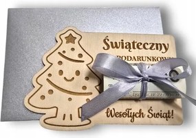 Ünnepi Ajándékutalvány Pénzutalvány Ajándék Karácsonyra Boríték