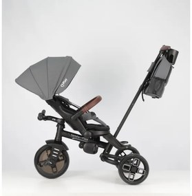 QPlay - Gyerek tricikli 7 az 1-ben COMFO MAX szürke