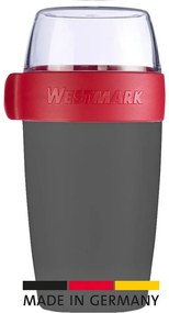 Westmark kétrészes ételtartó edény, 700 ml, antracit