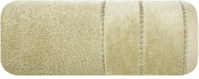 Mari törölköző 50x90 bézs velúr bordűrrel 500g/m2 Eurofirany