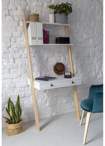 Leno fehér állvány munkalappal és fiókkal - Ragaba