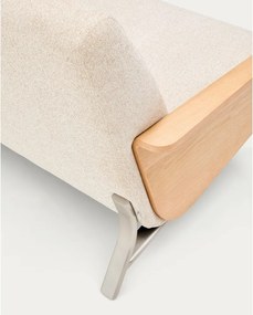 Bézs zsenília kanapé 205 cm Amsen – Kave Home