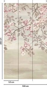 Vinyl tapéta flizelin fotótapéta cseresznyevirág magasság 2,80 mb