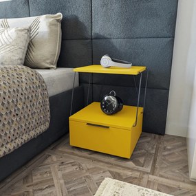 Tekoba Yellow éjjeliszekrény