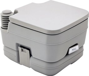 HOMCOM Összecsukható Utazó WC, max. terhelhetőség 200 kg, 10L Hordozható WC, Száraz Elválasztású WC Kemperkedéshez, Túrázáshoz, Utazáshoz, Horgászatho