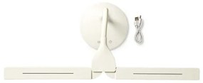 Nedis LTLG3M1WT4 - LED asztali lámpa, állítható fényerő, 6W, 5V, 2200 mAh, fehér