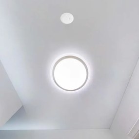 Mikrohullámú mozgásérzékelő 360° 230V fehér