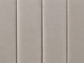 Kárpitozott ágy 180x200 cm Laraine (világosszürke) (ágyráccsal). 1035512