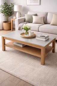 Padszélvédő, dohányzóasztal, szatén, védő, edzett, nappaliba, 6mm