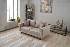 Kétszemélyes kanapé Kale Linen - Krém