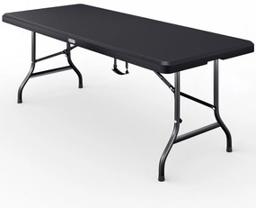 Casaria® Összecsukható asztal antracit -183x75x73cm