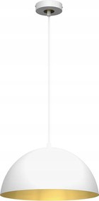 Beta függőlámpa 1xE27 35cm Fehér/Arany