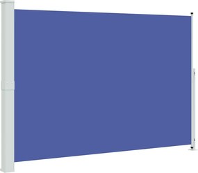 vidaXL kék behúzható oldalsó terasznapellenző 200 x 300 cm