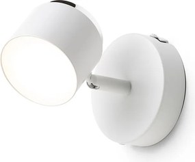 RENDL NOVA I fali låmpa fehér króm/opålakril 230V LED 4.2W 3000K