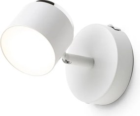 RENDL NOVA I nástěnná bílá chrom/mléčný akryl 230V LED 4.2W 3000K