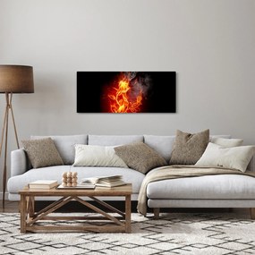 Kép - Rózsák a tűzben (120x50 cm)