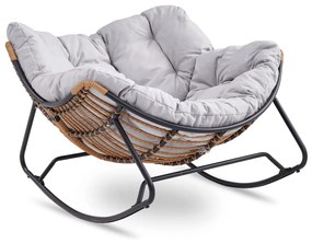 Hintafotel Szürke Párnával. ELTON