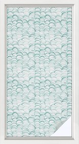 Furnérfólia Adatvédelem Szélvédőkhöz és Ablakokhoz Zöld hullám 50x100 cm