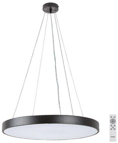 Rabalux Rabalux 71041 - LED Dimmelhető csillár zsinóron TESIA LED/60W/230V fekete + RC RL71041