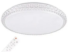 LED Szabályozható mennyezeti lámpa CRUZ távirányítóval 1xLED/66W/230V 3300lm