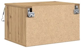 Éjjeli Asztal LED fali szereléssel Artisan Tölgy 50x36x30 cm