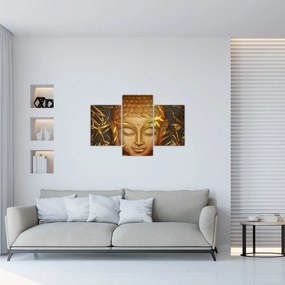 Kép - arany Buddha (90x60 cm)