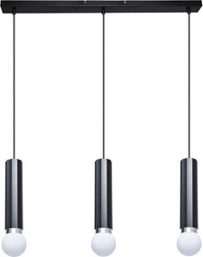 Italux modern függeszték macera fekete itxpnd-33849-3-bk