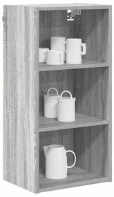 Függő szekrény Riga Szürke Sonoma 40 x 29,5 x 80 cm Faanyag