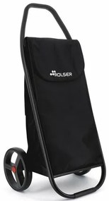 Rolser Com MF 8 Black Tube kerekes bevásárlótáska,fekete