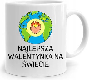 Bögre Ajándék Valentin Napra Legjobb Valentin Nap fotó nyomtatással