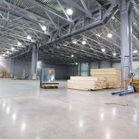 LED állítható fényerejű ipari High Bay lámpa 500W 230V 4000K IP65 fekete