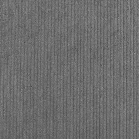 Boxrugós ágy Világosszürke 90 x 200 cm Bársony anyag