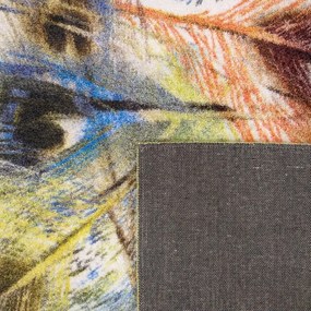 Fenomenális színes szőnyeg pávatoll motívummal Szélesség: 120 cm | Hossz: 170 cm