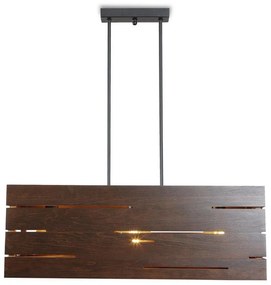 Csillár zsinóron CUBO 3xE27/60W/230V