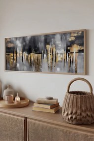 Artsmdfyty11-50120 keretezett MDF falikép, 50 x 120 cm