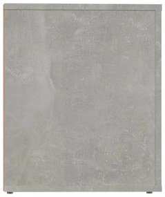 betonszürke éjjeliszekrény 50x39x47 cm