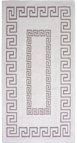 Versace szürkésbézs pamutszőnyeg, 60 x 90 cm - Vitaus