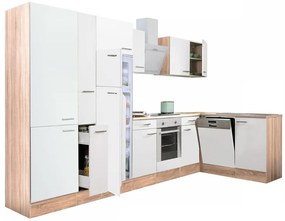 Yorki 370 sarok konyhabútor alsó sütős felülfagyasztós hűtős kivitelben