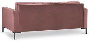 Bali rózsaszín bársony kanapé - Cosmopolitan Design