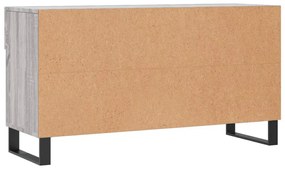 vidaXL szürke sonoma színű szerelt fa cipőpolc 102 x 35 x 55 cm