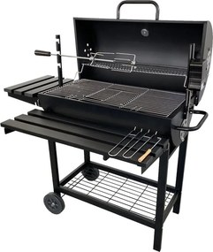 KRISTEN Multifunkciós grill füstölővel + elektromos tű