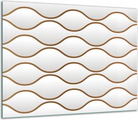 7in1 Üveg Tűzhelyvédő Főzőlap 60x52 Mintás